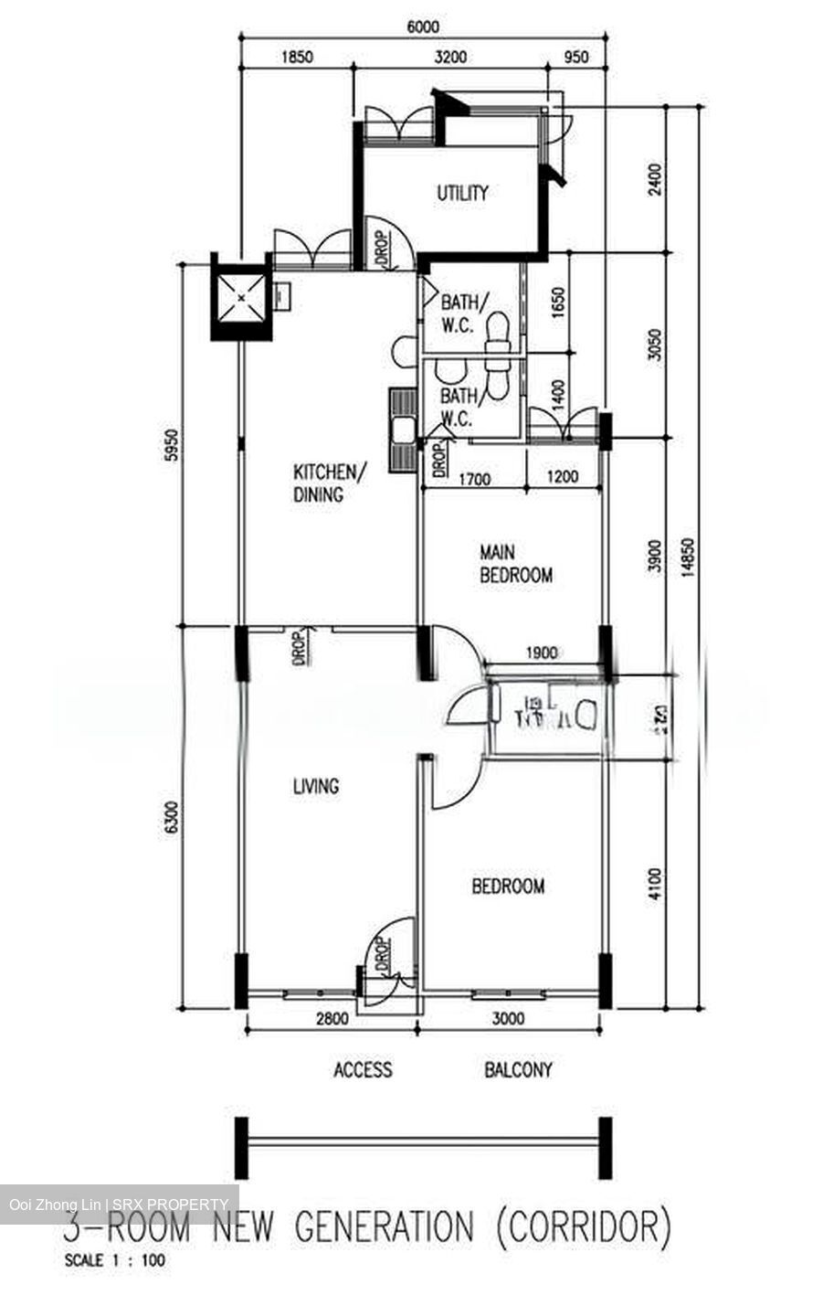 Blk 418 Teck Ghee Heartlands (Ang Mo Kio), HDB 3 Rooms #585952781